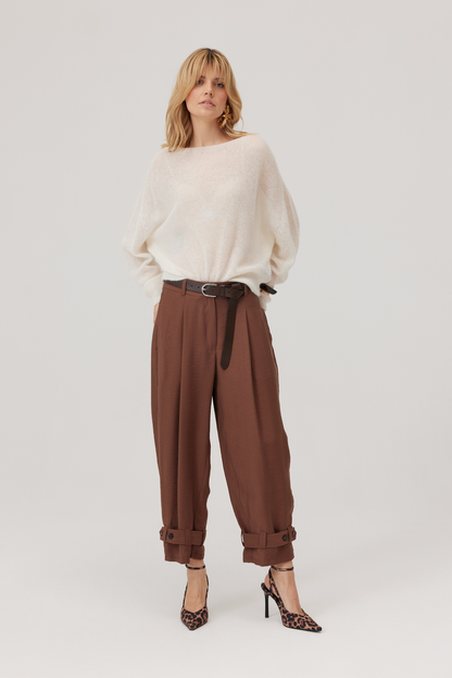 Pull alpaga Kelly écru