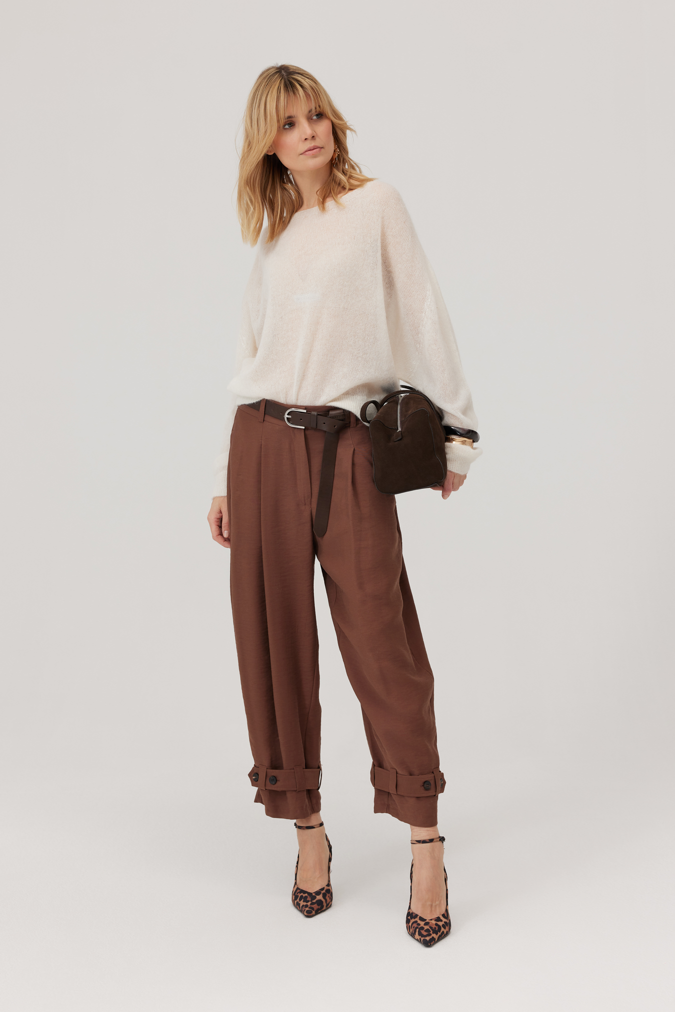 Pull alpaga Kelly écru