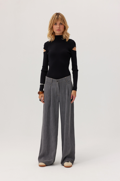 Manx sweater Black