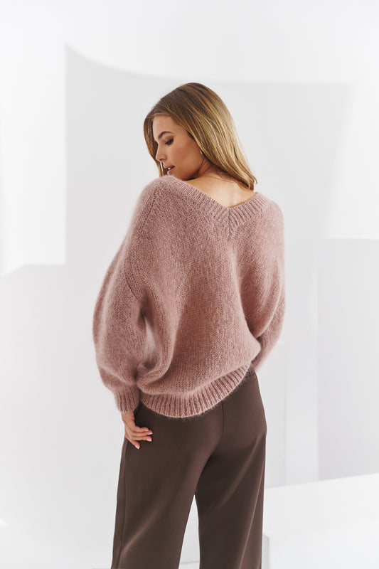 Sweter baby moher Rossini cappuccino