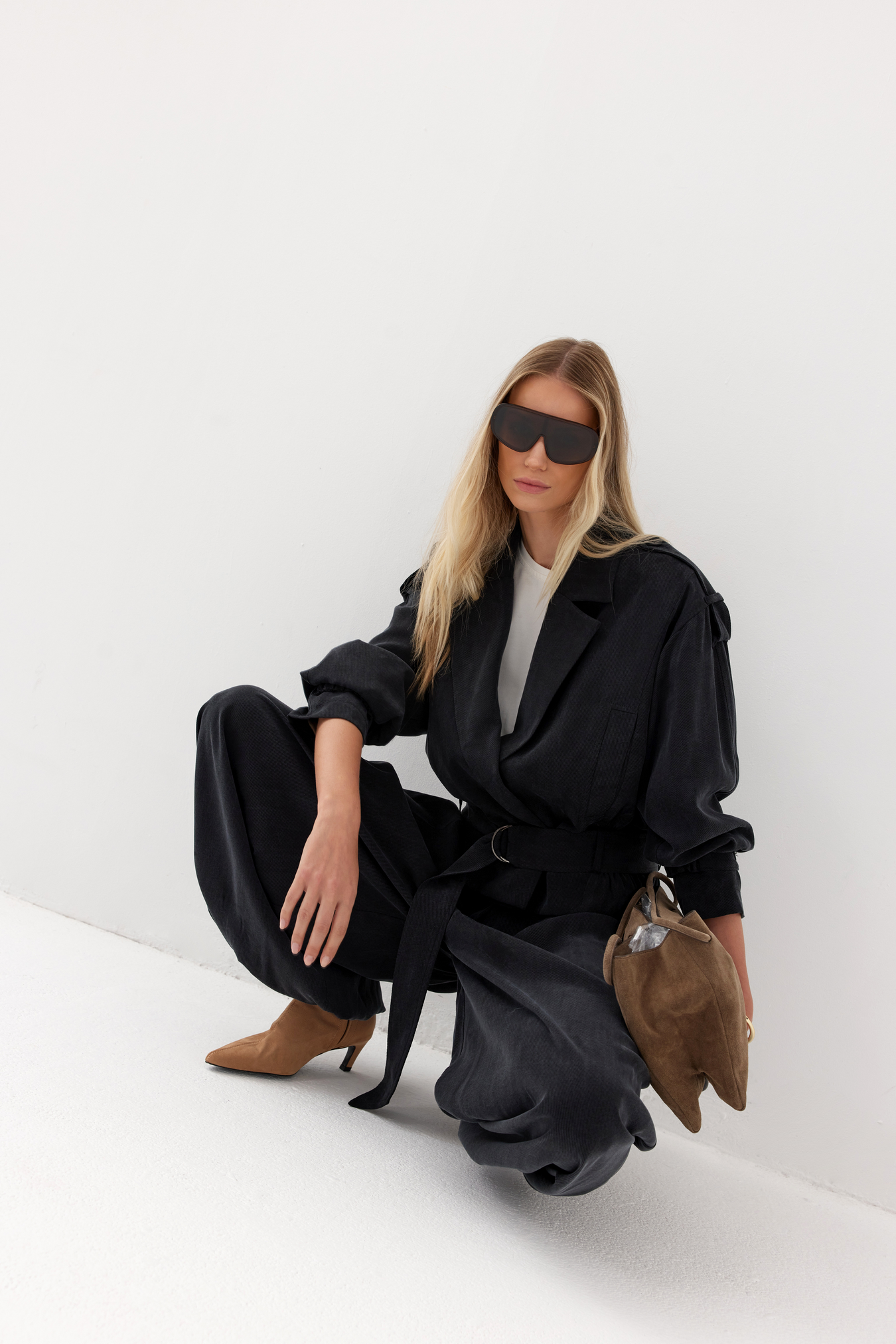 Veste en lyocell Farrell noir