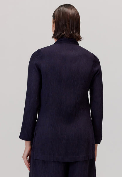 Veste Aria bleu marine en viscose