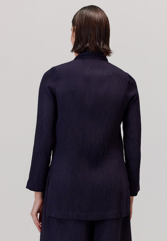 Aria navy blue viscose jacket