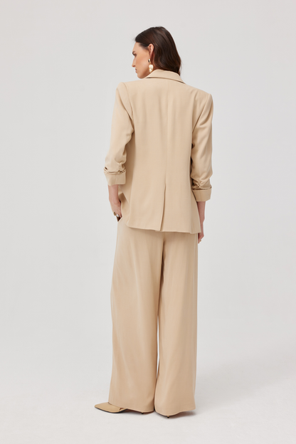 Edgar beige lyocell jacket