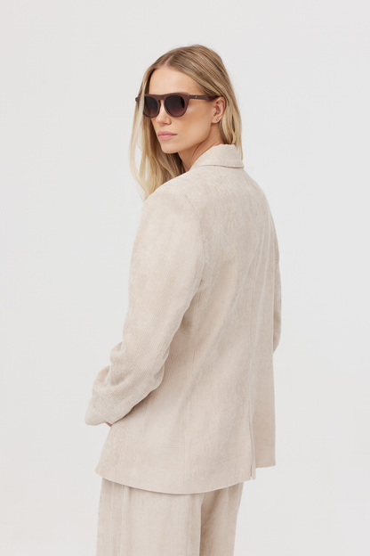 Veste en velours côtelé Hopkins beige