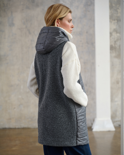 Teddy Vest Gray