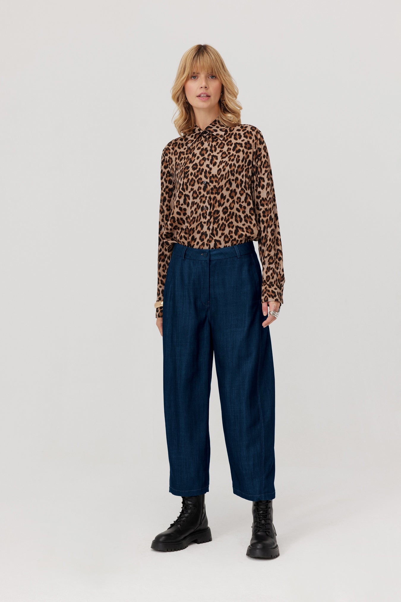 Lapis Lyocell Trousers